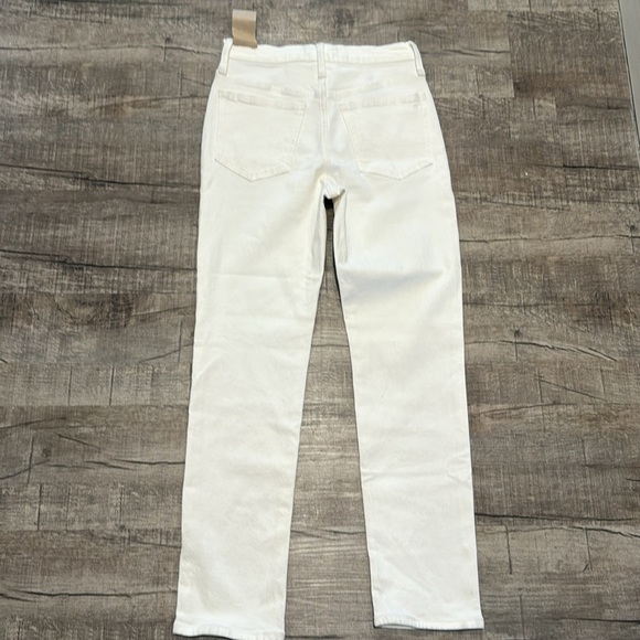 NWT!! Madewell - The Perfect Vintage Jean - White - Size W24 - Picture 9 of 10